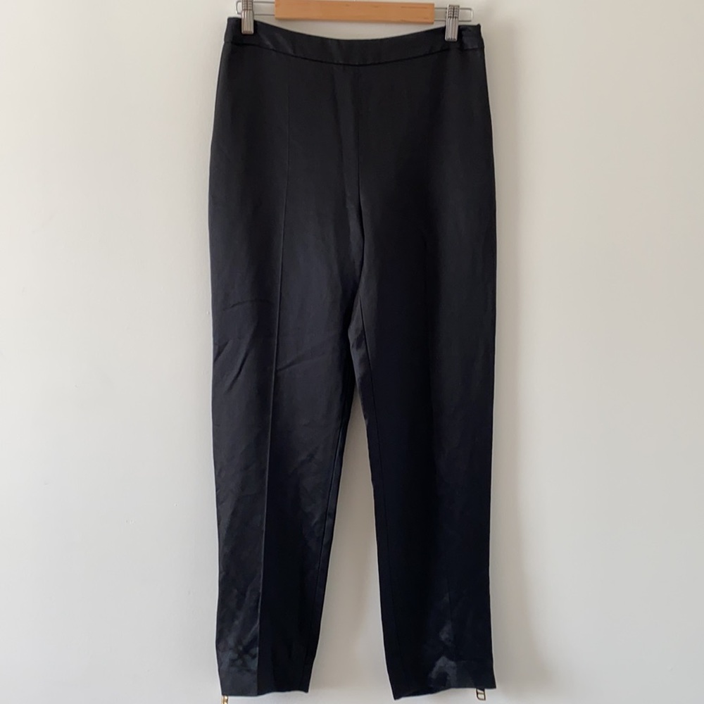 Brandon Maxwell Black Straight leg Pants Size 4